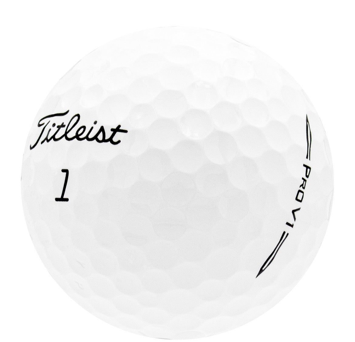 Titleist ProV1 Golf Balls, One Dozen, Good/3A Quality, Recycled