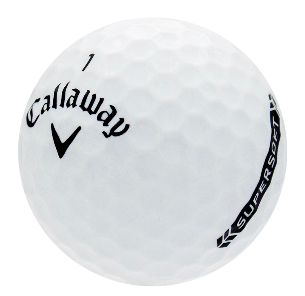 Callaway Supersoft, One Dozen, Good/3A Quality, Recycled