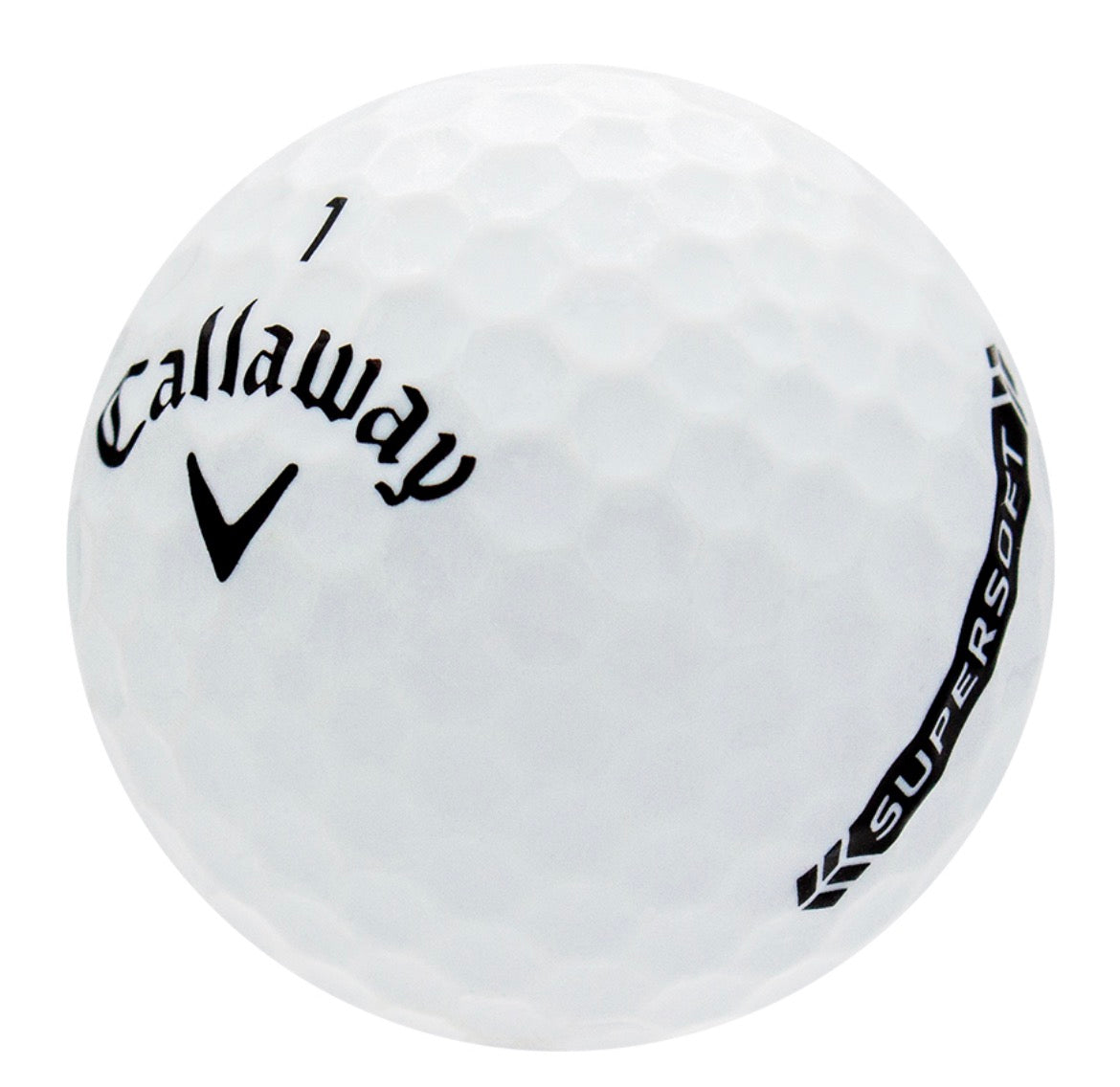 Callaway Supersoft, One Dozen, Good/3A Quality, Recycled