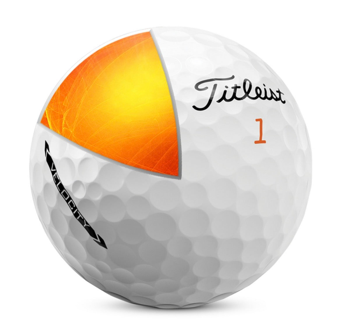 Titleist Velocity Golf Balls, One Dozen, Good/3A Quality, Recycled