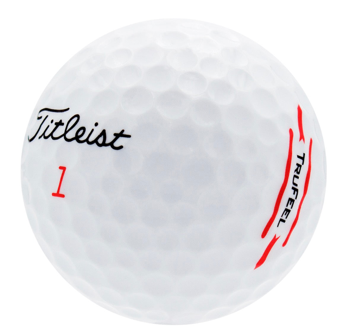 Titleist TruFeel Golf Balls, One Dozen, Good/3A Quality, Recycled